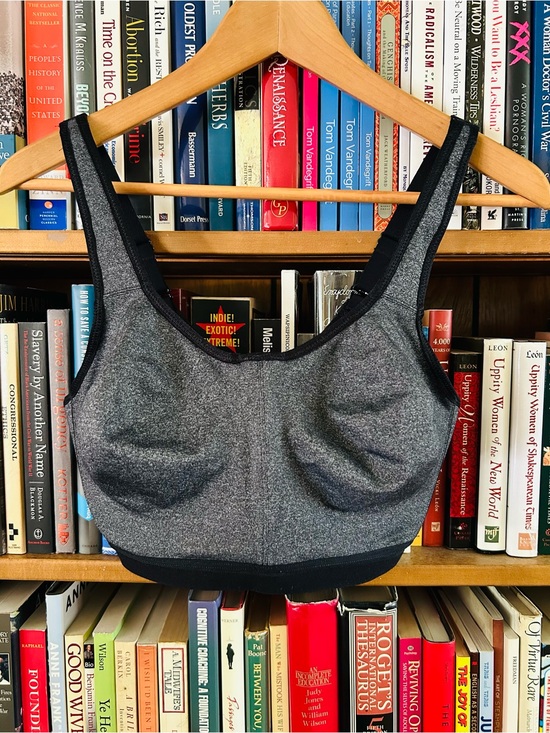 Wacoal Other - Wacoal Heather Gray Brandi 855229 Compression Underwire Sports Bra, size 34 DDD